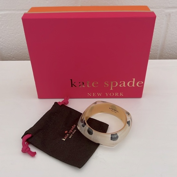 Vintage kate spade new york Pop Art IKAT Resin bangle bracelet - Picture 3 of 8